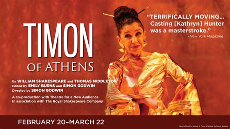 timon of athens shakespeare theatre company